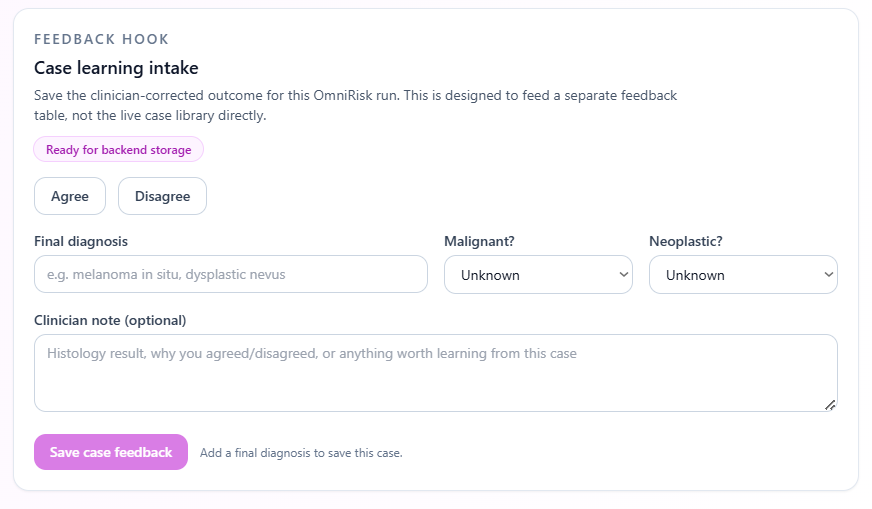 OmniRisk feedback hook